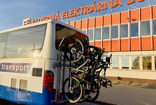 Cyklobusy za sezónu do Dukovan přepravily 326 kol, ušetřili téměř tunu CO2